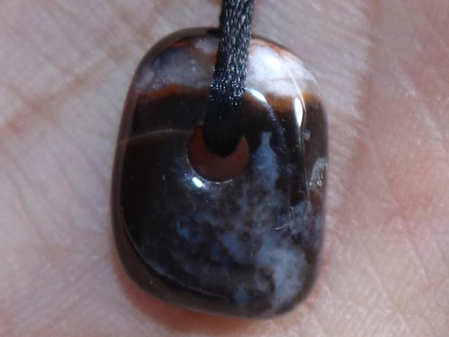 Sardonyx on cord