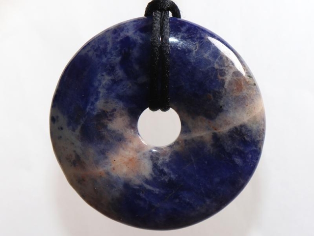 Sodalite on cord