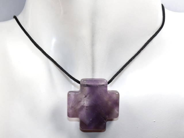 Amethyst auf Band