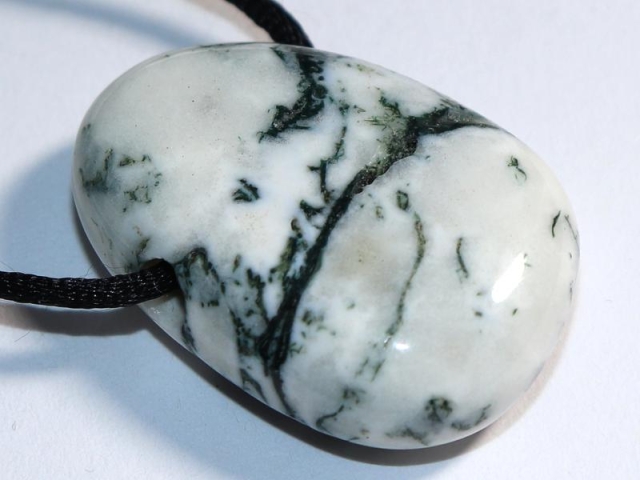 tree agate necklace