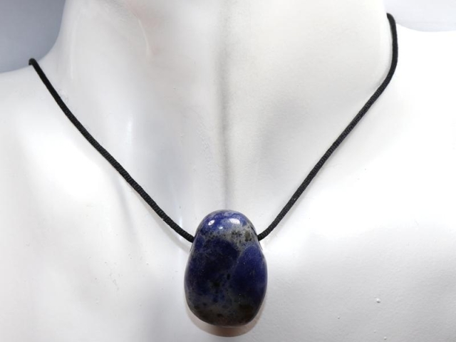 Sodalite on cord