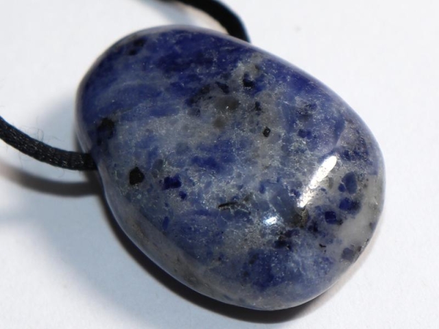 Sodalite on cord