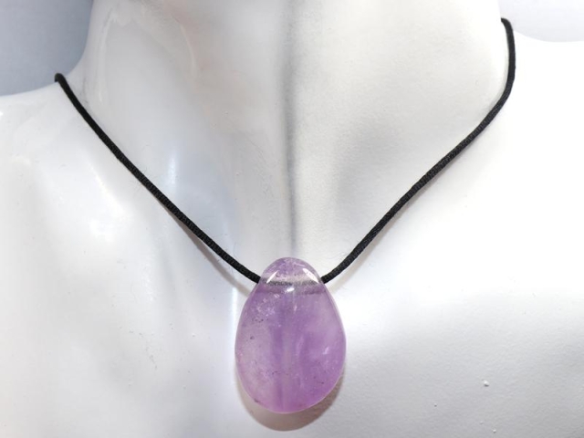 Amethyst auf Band