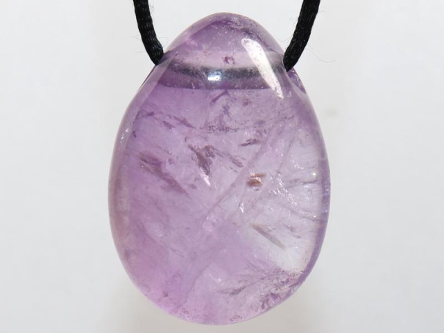 Amethyst on cord