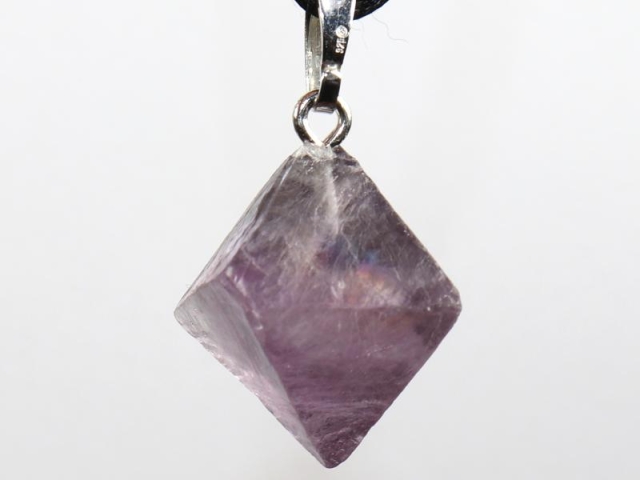 Fluorite on cord