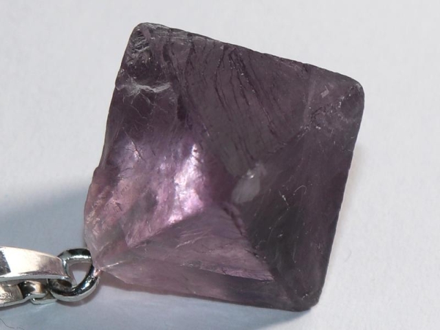 Fluorite on cord