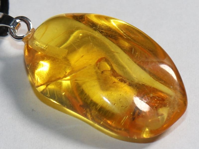 Amber on cord