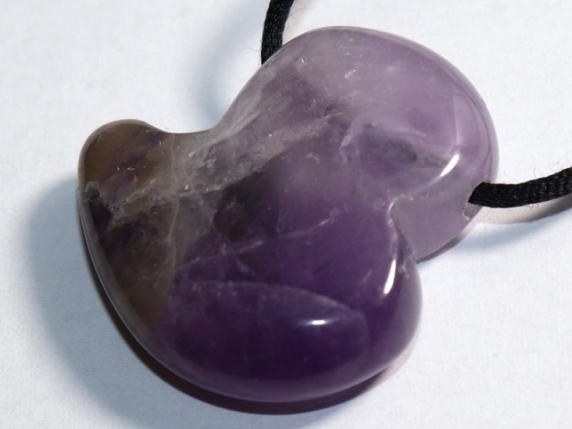 Amethyst auf Band