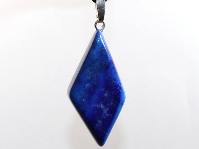 Lapis lazuli on cord