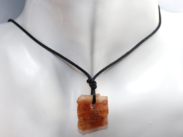 Sunstone on cord