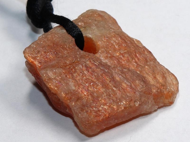 Sunstone on cord