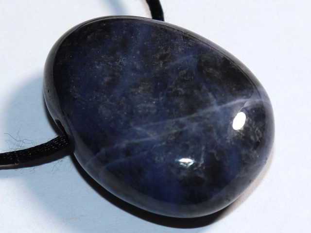 Sodalite on cord