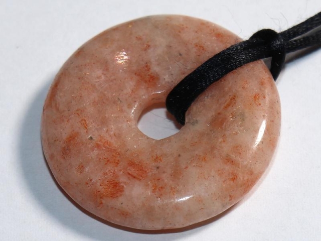 Sunstone on cord