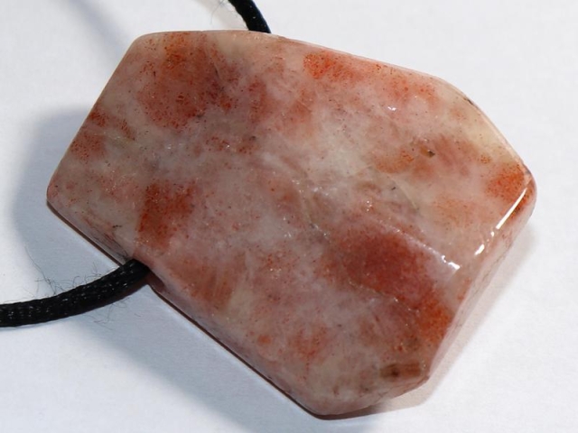 Sunstone on cord