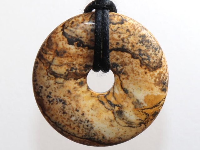 Picture jasper on cord