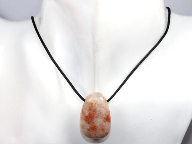 Sunstone on cord