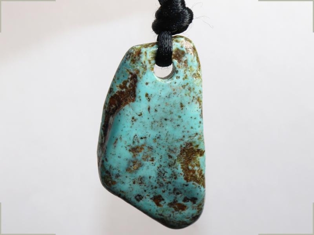 Turquoise on cord