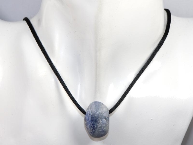 Sapphire on cord