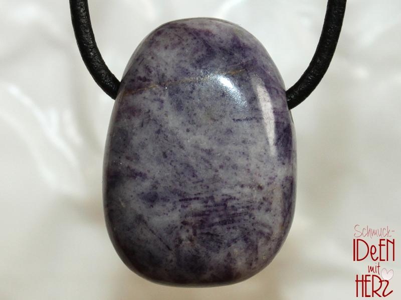 Fluorite on cord