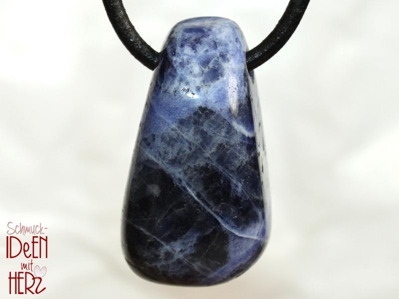 Sodalite on cord