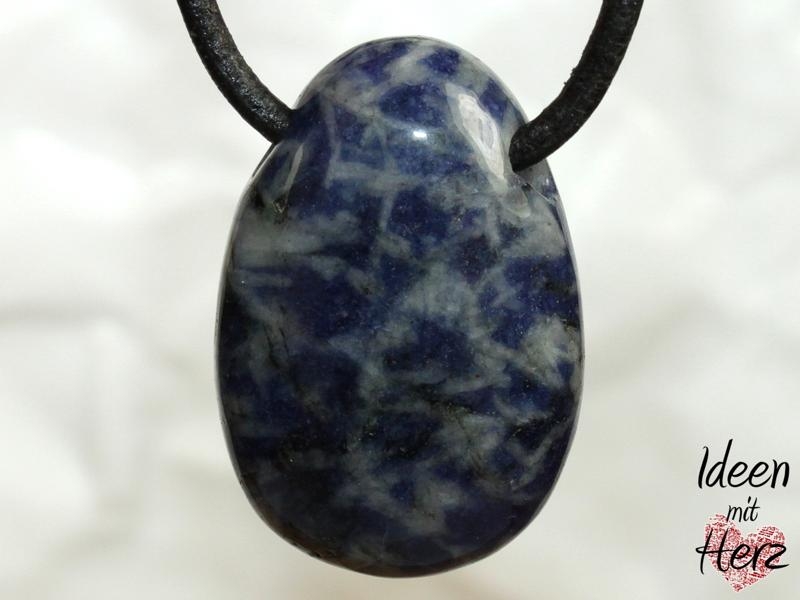 Sodalite on cord