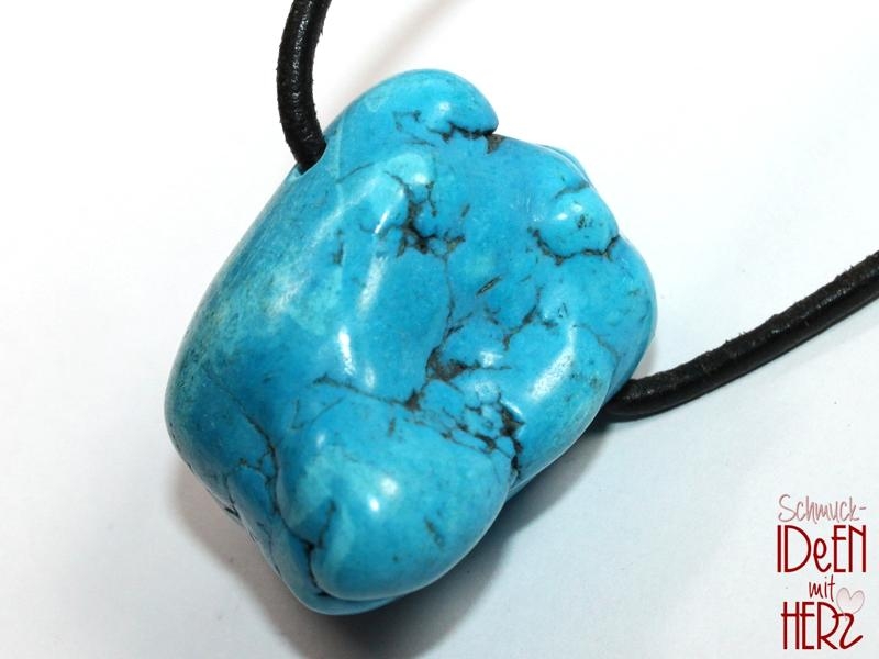 Turquoise (rec.) on cord