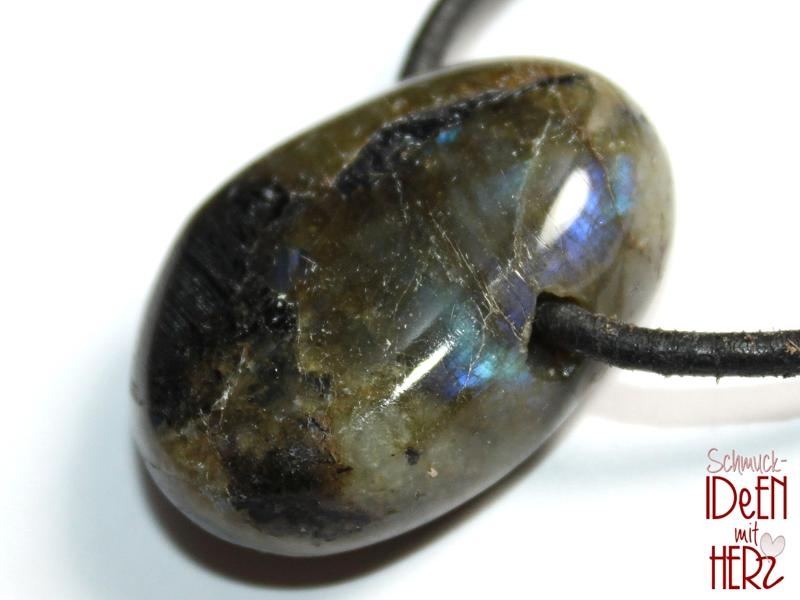 Labradorite on cord