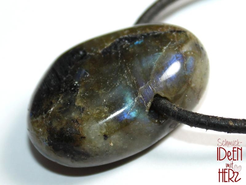 Labradorite on cord