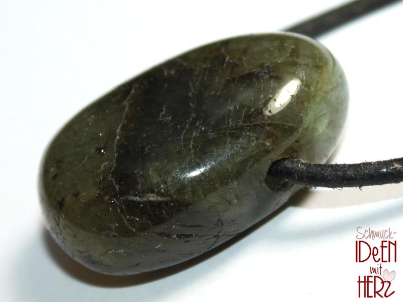 Labradorite on cord