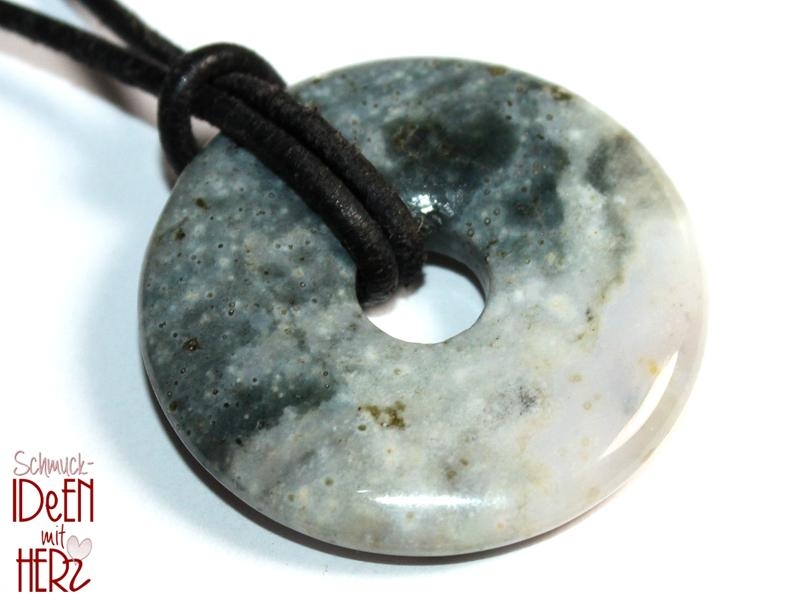 Ocean jasper on cord