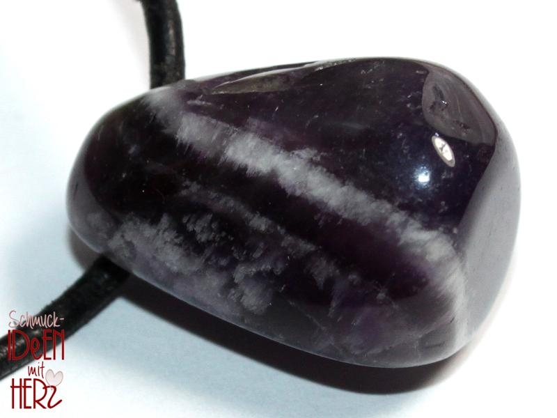 Amethyst auf Band