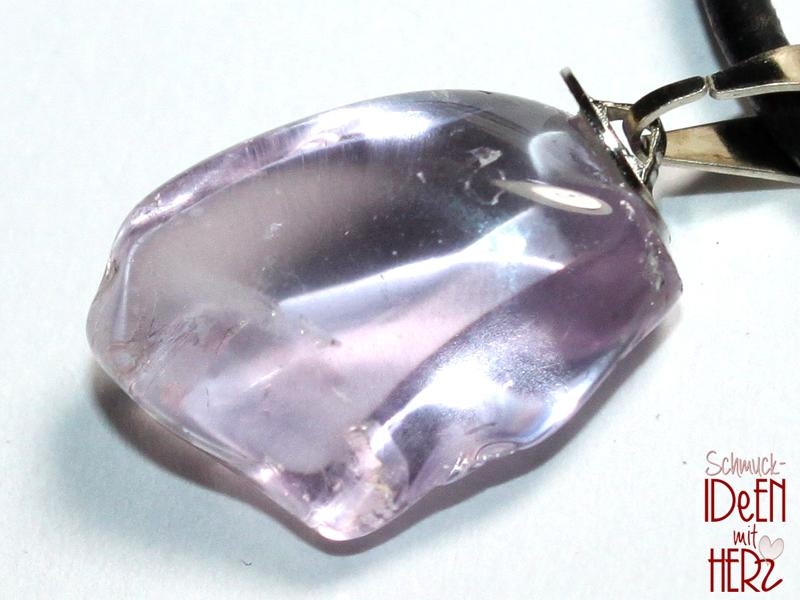 Amethyst auf Band