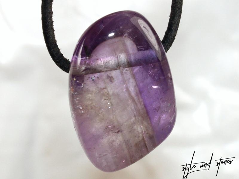 Ametrine on cord