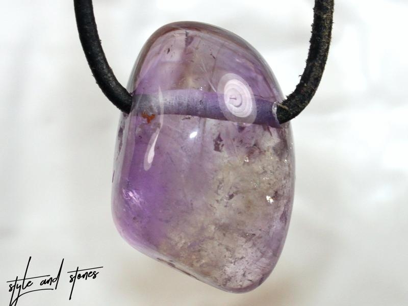 Ametrine on cord