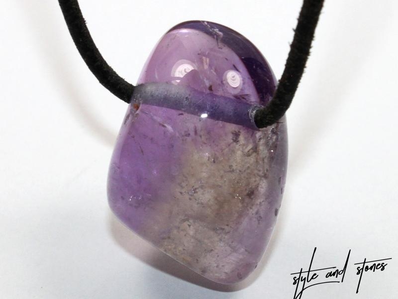 Ametrine on cord