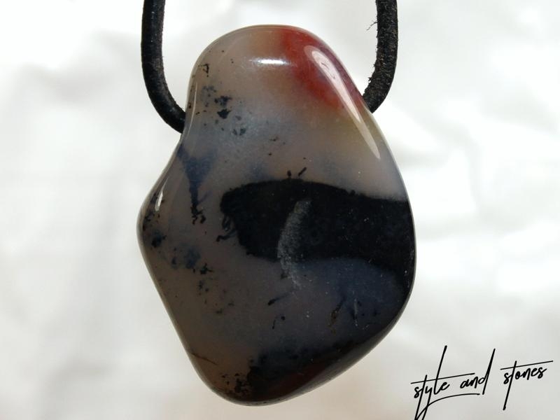 Sardonyx on cord