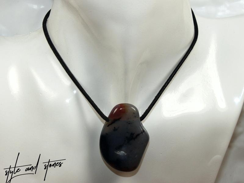 Sardonyx on cord