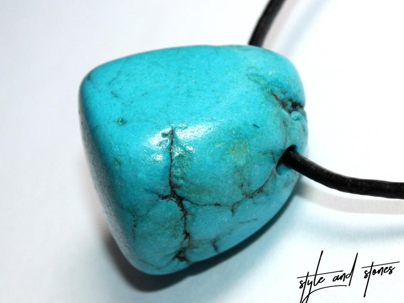 Turquoise (rec.) on cord