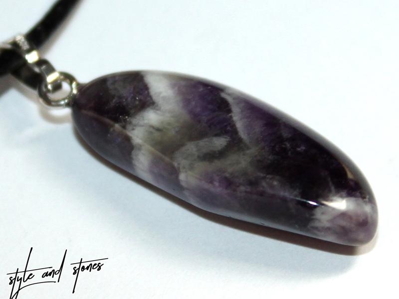 Amethyst auf Band