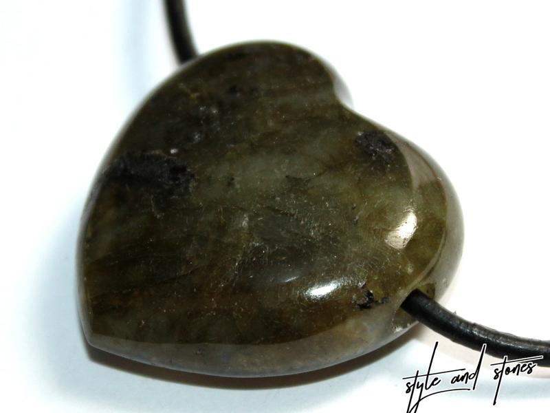 Labradorite on cord