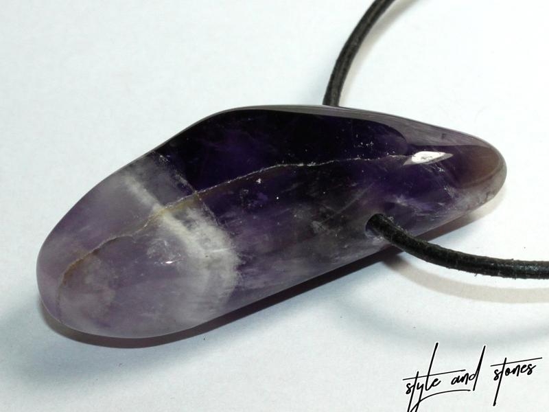 Amethyst auf Band