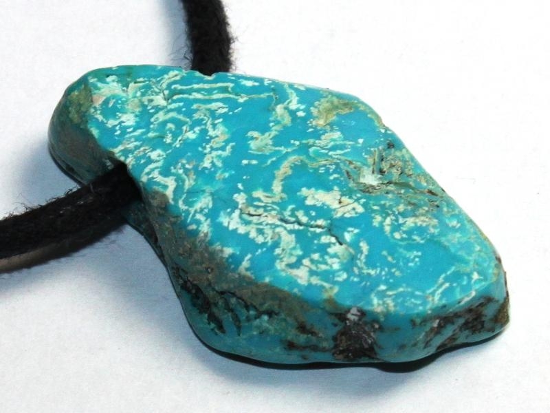 Turquoise on cord