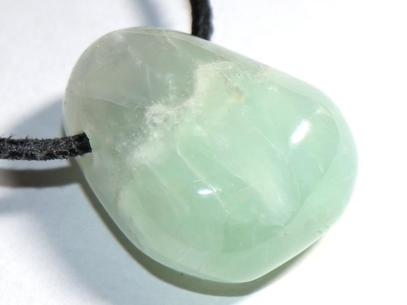 Prehnite on cord