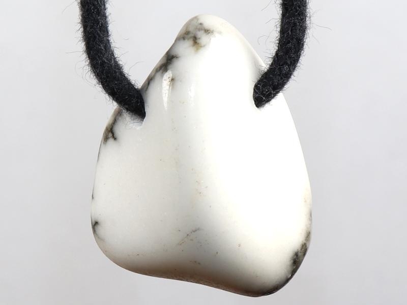 Howlite on cord