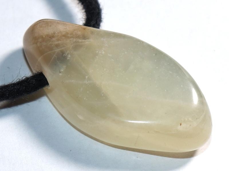 Moonstone on cord