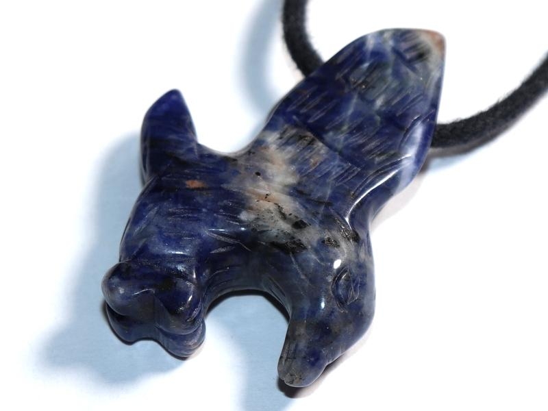 Sodalite on cord