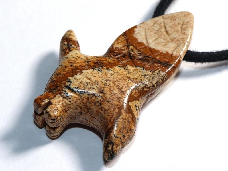 Picture jasper on cord