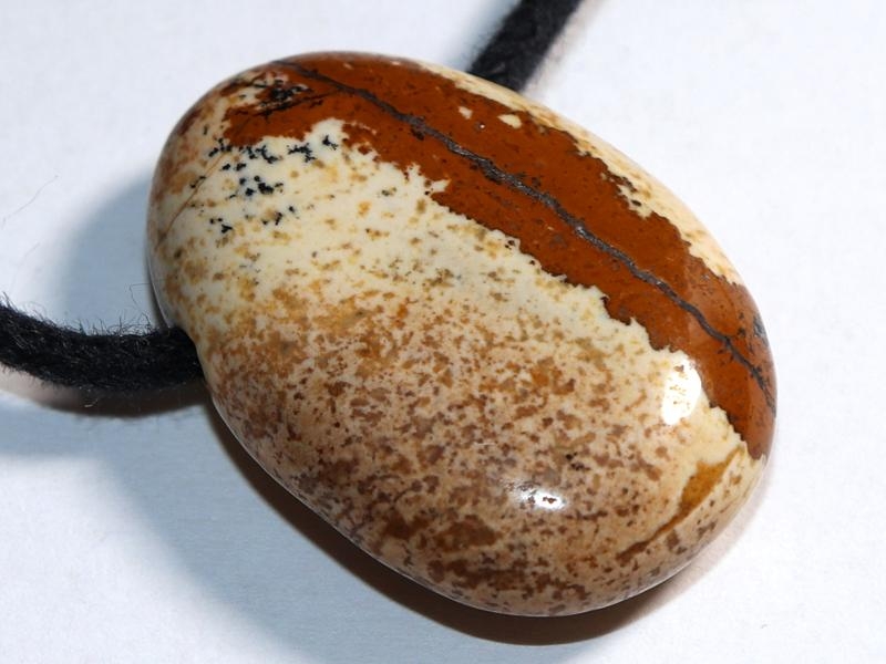 Picture jasper on cord