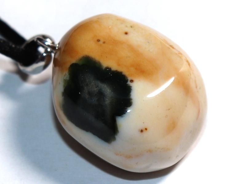 Ocean jasper on cord