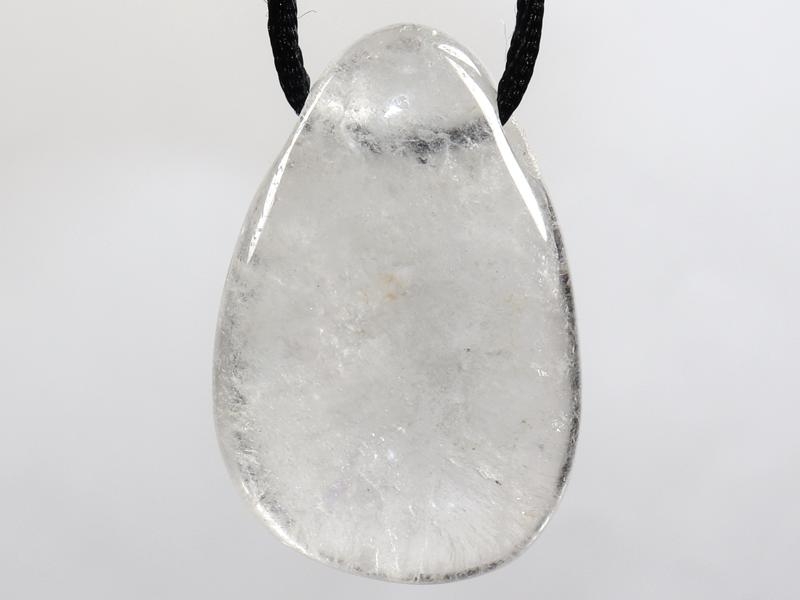 Rock crystal on cord